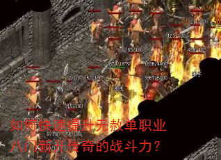 如何快速提升无赦单职业八门新开传奇的战斗力? 如何快速提升无赦单职业八门新开传奇的战斗力?