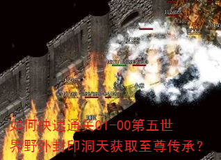 如何快速通关01-00第五世界野外封印洞天获取至尊传承? 如何快速通关01-00第五世界野外封印洞天获取至尊传承?