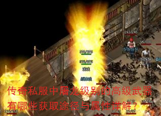 传奇私服中屠龙级别的高级武器有哪些获取途径与属性详解? 传奇私服中屠龙级别的高级武器有哪些获取途径与属性详解?