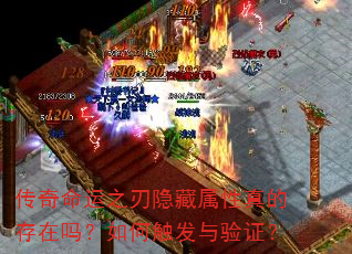 传奇命运之刃隐藏属性真的存在吗?如何触发与验证? 传奇命运之刃隐藏属性真的存在吗?如何触发与验证?
