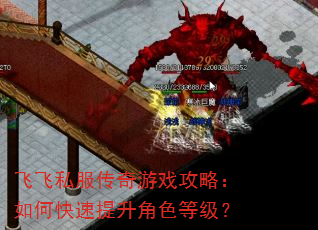 飞飞私服传奇游戏攻略:如何快速提升角色等级? 飞飞私服传奇游戏攻略:如何快速提升角色等级?