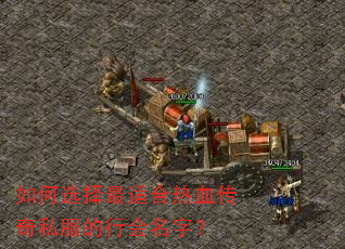 如何选择最适合热血传奇私服的行会名字? 如何选择最适合热血传奇私服的行会名字?